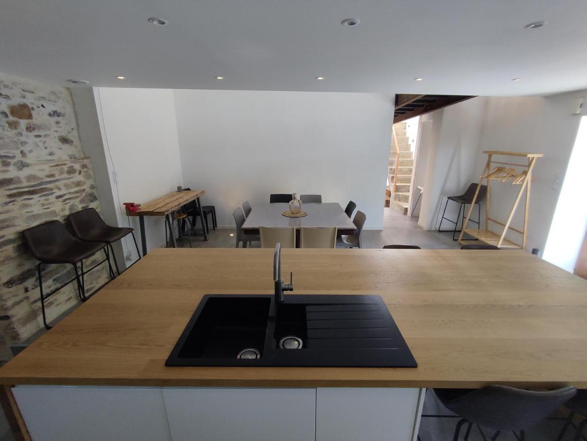 Conviviale - Longere Lumineuse - Charme & Nature Bains-sur-Oust ภายนอก รูปภาพ